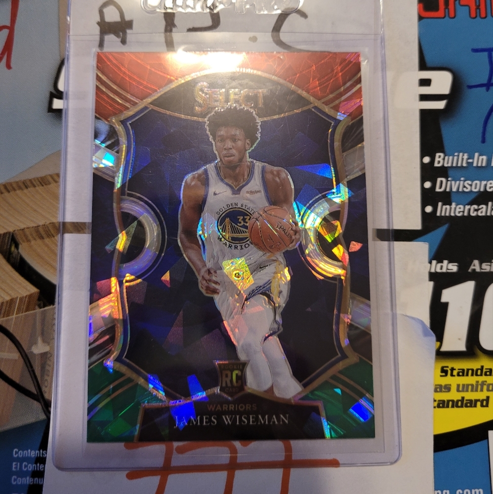 James Wiseman #62 refractor select rookie